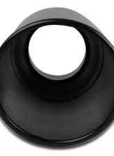 Spec-D Universal 4" Inlet | 6" Outlet Black Stainless Steel Bolt-On Angled Exhaust Tip                                     - MF-TP0406D-BS-TD - Image 3