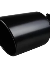 Spec-D Universal 5" Inlet | 8" Outlet Black Stainless Steel Bolt-On Angled Exhaust Tip                                     - MF-TP0508D-BS-TD - Image 5