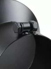 Spec-D Universal 5" Inlet | 8" Outlet Black Stainless Steel Bolt-On Angled Exhaust Tip                                     - MF-TP0508D-BS-TD - Image 2