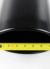 Spec-D Universal 5" Inlet | 8" Outlet Black Stainless Steel Bolt-On Angled Exhaust Tip                                     - MF-TP0508D-BS-TD - Image 3