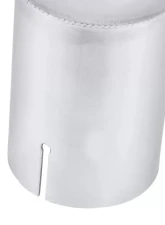 Spec-D Universal 2.5" Inlet | 3.875" Outlet Chrome T-304 Stainless Steel Angled Exhaust Tip (2pc)                                     - MF-TPA002 - Image 9
