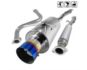 Spec-D T-304 Stainless Steel N1 Style Catback Exhaust System w/ Burnt Tip Honda Accord 1990-1993