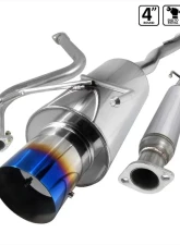 Spec-D T-304 Stainless Steel N1 Style Catback Exhaust System w/ Burnt Tip Honda Accord 1990-1993                                     - MFCAT2-ACD90T-SD - Image 10