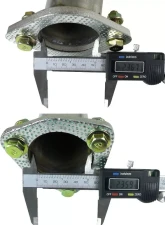 Spec-D T-304 Stainless Steel N1 Style Catback Exhaust System w/ Burnt Tip Honda Accord 1990-1993                                     - MFCAT2-ACD90T-SD - Image 9