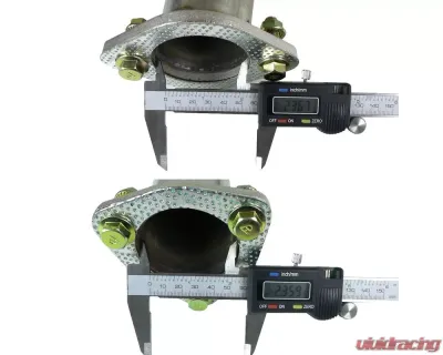 Spec-D T-304 Stainless Steel N1 Style Catback Exhaust System w/ Burnt Tip Honda Accord 1990-1993 - MFCAT2-ACD90T-SD
