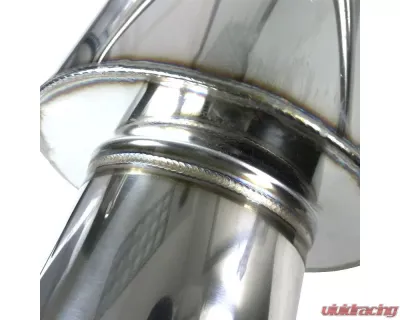 Spec-D T-304 Stainless Steel N1 Style Catback Exhaust System Honda Accord 1990-1993 - MFCAT2-ACD90