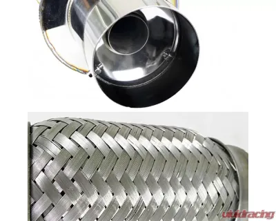 Spec-D T-304 Stainless Steel N1 Style Catback Exhaust System Honda Accord 1994-1997 - MFCAT2-ACD94