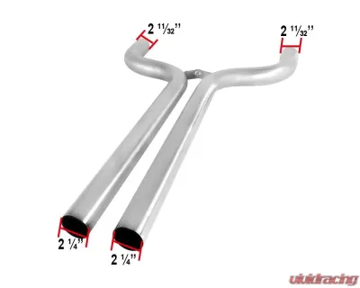 Spec-D T-304 Stainless Steel N1 Style Stainless Steel Dual Catback Exhaust System Chevrolet Camaro 2010-2015 - MFCAT2-CMR10