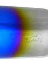 Spec-D T-304 Stainless Steel N1 Style Catback Exhaust System w/ Burnt Tip Honda CRX 1988-1991                                     - MFCAT2-CRX88T-SD - Image 3