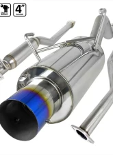 Spec-D T-304 Stainless Steel N1 Style Catback Exhaust System w/ Burnt Tip Honda Civic 2001-2005                                     - MFCAT2-CV01T-SD - Image 10