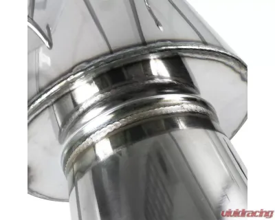 Spec-D T-304 Stainless Steel N1 Style Catback Exhaust System w/ Burnt Tip Honda Civic 2001-2005 - MFCAT2-CV01T-SD