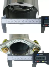 Spec-D T-304 Stainless Steel N1 Style Catback Exhaust System Honda Civic 2001-2005                                     - MFCAT2-CV01 - Image 9