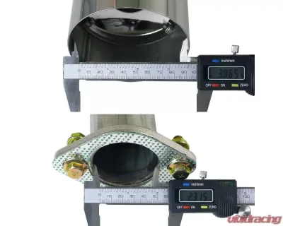 Spec-D T-304 Stainless Steel N1 Style Catback Exhaust System Honda Civic 2001-2005 - MFCAT2-CV01