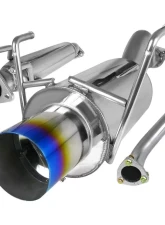 Spec-D T-304 Stainless Steel N1 Style Catback Exhaust System w/ Burnt Tip Honda Civic 2002-2005                                     - MFCAT2-CV023T-SD - Image 10