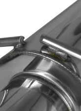 Spec-D T-304 Stainless Steel N1 Style Catback Exhaust System w/ Burnt Tip Honda Civic 2002-2005                                     - MFCAT2-CV023T-SD - Image 3