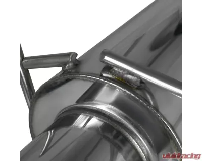 Spec-D T-304 Stainless Steel N1 Style Catback Exhaust System w/ Burnt Tip Honda Civic 2002-2005 - MFCAT2-CV023T-SD