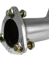 Spec-D T-304 Stainless Steel N1 Style Catback Exhaust System w/ Burnt Tip Honda Civic 2002-2005                                     - MFCAT2-CV023T-SD - Image 5