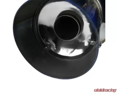 Spec-D T-304 Stainless Steel N1 Style Catback Exhaust System w/ Burnt Tip Honda Civic SI 2006-2011 - MFCAT2-CV062SIT-SD