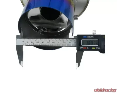 Spec-D T-304 Stainless Steel N1 Style Catback Exhaust System w/ Burnt Tip Honda Civic SI 2006-2011 - MFCAT2-CV062SIT-SD