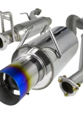 Spec-D T-304 Stainless Steel N1 Style Catback Exhaust System w/ Burnt Tip Honda Civic 2006-2011                                     - MFCAT2-CV064T-SD - Image 10