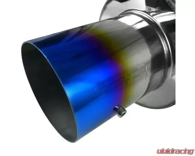 Spec-D T-304 Stainless Steel N1 Style Catback Exhaust System w/ Burnt Tip Honda Civic 2006-2011 - MFCAT2-CV064T-SD
