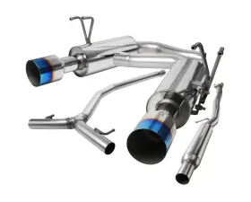 Spec-D Stainless Steel Catback Exhaust System w/ Burnt Tip Honda Civic 2016-2021