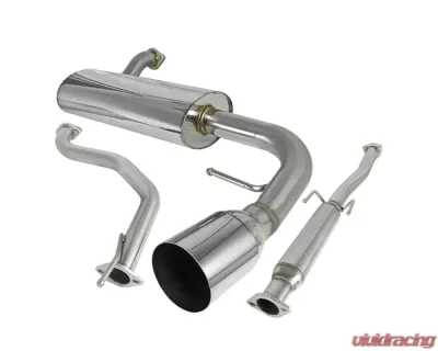 Spec-D T-304 Stainless Steel N1 Style Catback Exhaust System Honda Civic 1988-1991 - MFCAT2-CV88