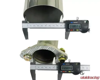 Spec-D T-304 Stainless Steel N1 Style Catback Exhaust System Honda Civic 1988-1991 - MFCAT2-CV88