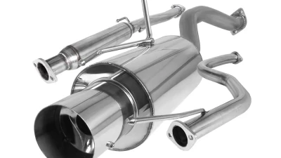 Spec-D T-304 Stainless Steel N1 Style Catback Exhaust System Honda Civic 1992-2000                                     - MFCAT2-CV92 - Image 8