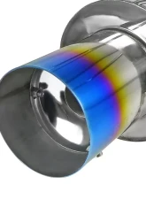 Spec-D T-304 Stainless Steel N1 Style Catback Exhaust System Honda Civic 1992-1995                                     - MFCAT2-CV923 - Image 2