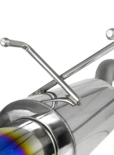 Spec-D T-304 Stainless Steel N1 Style Catback Exhaust System Honda Civic 1992-1995                                     - MFCAT2-CV923 - Image 3