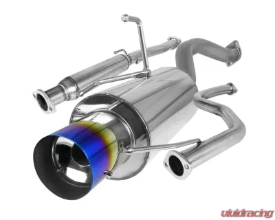Spec-D T-304 Stainless Steel N1 Style Catback Exhaust System w/ Burnt Tip Honda Civic 1992-2000 - MFCAT2-CV92T-SD
