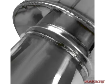 Spec-D T-304 Stainless Steel N1 Style Catback Exhaust System w/ Burnt Tip Honda Civic 1992-2000 - MFCAT2-CV92T-SD