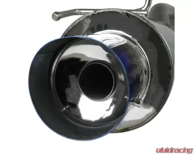 Spec-D T-304 Stainless Steel N1 Style Catback Exhaust System w/ Burnt Tip Honda Civic 1992-2000 - MFCAT2-CV92T-SD