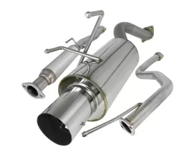 Spec-D T-304 Stainless Steel N1 Style Catback Exhaust System Honda Civic 1996-2000