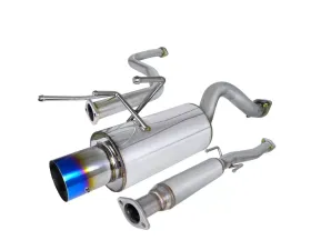 Spec-D T-304 Stainless Steel N1 Style Catback Exhaust System w/ Burnt Tip Honda Civic 1996-2000