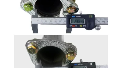 Spec-D T-304 Stainless Steel N1 Style Catback Exhaust System w/ Burnt Tip Honda Civic 1996-2000                                     - MFCAT2-CV963T-SD - Image 3