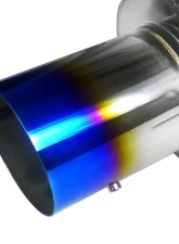 Spec-D T-304 Stainless Steel N1 Style Catback Exhaust System w/ Burnt Tip Honda Civic 1996-2000                                     - MFCAT2-CV963T-SD - Image 4