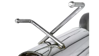 Spec-D T-304 Stainless Steel N1 Style Catback Exhaust System w/ Burnt Tip Honda Civic 1996-2000                                     - MFCAT2-CV963T-SD - Image 6