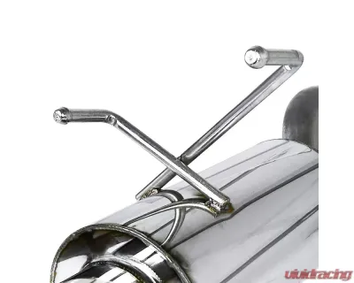 Spec-D T-304 Stainless Steel N1 Style Catback Exhaust System w/ Burnt Tip Honda Civic 1996-2000 - MFCAT2-CV963T-SD