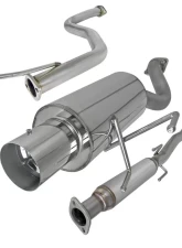 Spec-D T-304 Stainless Steel N1 Style Catback Exhaust System Honda Civic 1996-2000                                     - MFCAT2-CV963 - Image 10
