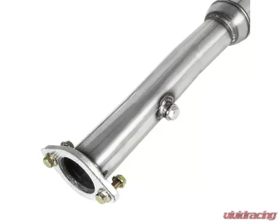 Spec-D T-304 Stainless Steel N1 Style Catback Exhaust System w/ Burnt Tip Mitsubishi Eclipse 1995-1999 - MFCAT2-ELP95NTT-SD