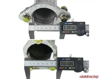 Spec-D T-304 Stainless Steel N1 Style Catback Exhaust System w/ Burnt Tip Mitsubishi Eclipse 1995-1999 - MFCAT2-ELP95NTT-SD