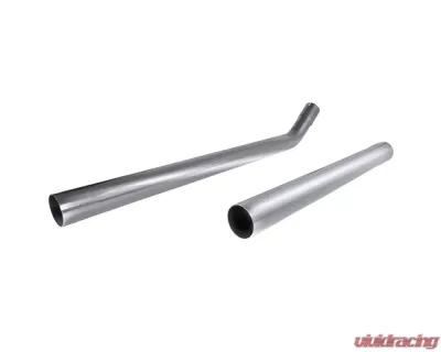 Spec-D T-304 Stainless Steel N1 Style Dual Catback Exhaust System w/ Slanted Burnt Tips Ford F-150 2004-2008 - MFCAT2-F15004-SD