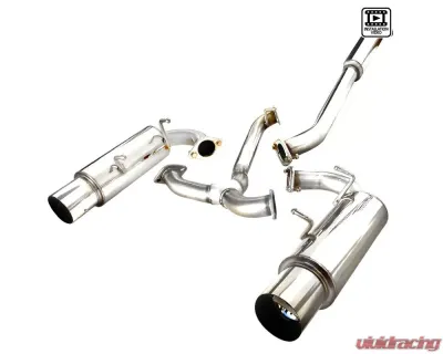 Spec-D T-304 Stainless Steel N1 Style Dual Muffler Catback Exhaust System Scion | Subaru | Toyota 2012-2017 - MFCAT2-FRS12