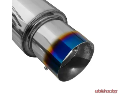 Spec-D T-304 Stainless Steel N1 Style Dual Muffler Catback Exhaust System w/ Burnt Tip Scion | Subaru | Toyota 2012-2017 - MFCAT2-FRS12T-SD