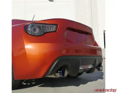Spec-D T-304 Stainless Steel N1 Style Dual Muffler Catback Exhaust System w/ Burnt Tip Scion | Subaru | Toyota 2012-2017 - MFCAT2-FRS12T-SD