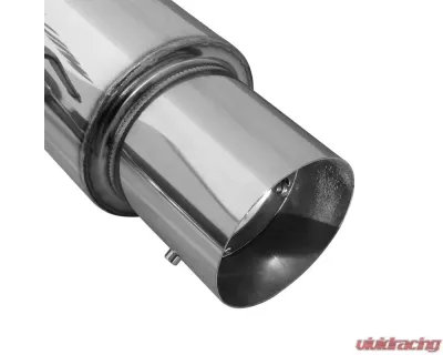 Spec-D T-304 Stainless Steel N1 Style Dual Muffler Catback Exhaust System Scion | Subaru | Toyota 2012-2017 - MFCAT2-FRS12