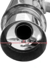 Spec-D T-304 Stainless Steel N1 Style Dual Muffler Catback Exhaust System Scion | Subaru | Toyota 2012-2017                                     - MFCAT2-FRS12 - Image 3
