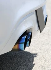 Spec-D T-304 Stainless Steel Catback Exhaust System w/ Burnt Tip Hyundai Genesis Coupe 2009-2014                                     - MFCAT2-GEN092T-SD - Image 3